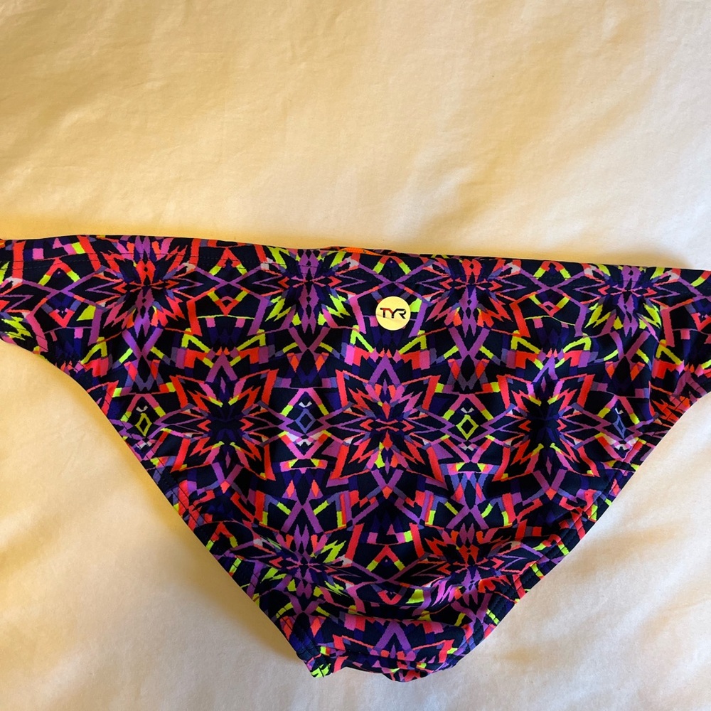 TYR Multicolor Geometric Bikini Bottom - Picture 2 of 4